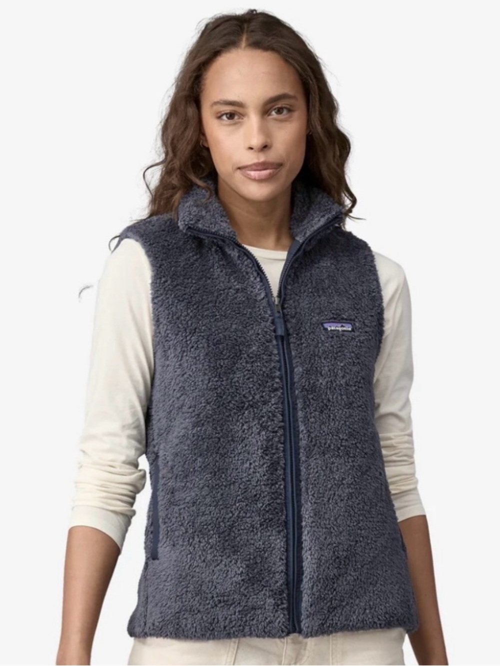 Patagonia Women's Charcoal Gray Fleece Vest